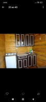 Гостевой дом «Островок» - номер Деревянный коттедж с личной кухней фото 13